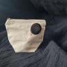 Natural Cotton Cosmetic Bag 300g - Mini