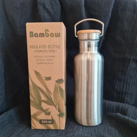 Stainless steel isothermal bottle